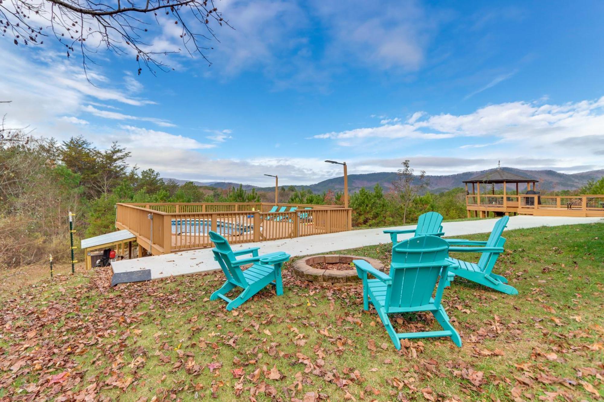Stunning Copperhill Retreat With Mountain Views! Villa ภายนอก รูปภาพ